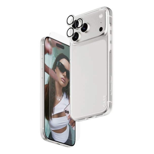PanzerGlass SAFE. | CARE by 3-in-1 Combo Pakke iPhone 17 Pro Max
