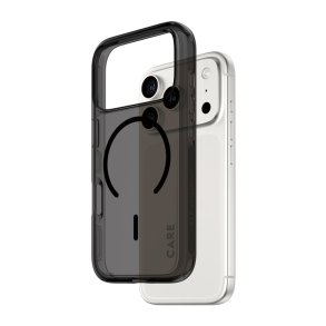 PanzerGlass CARE by Flagship Case Urban Explorer Smokey m. Sort MagSafe iPhone 17 Pro