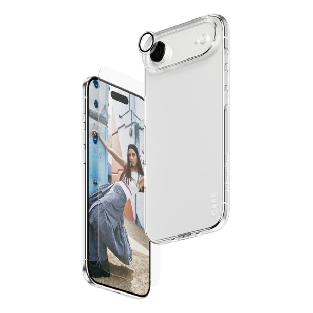 PanzerGlass SAFE. | CARE by 3-in-1 Combo Pakke iPhone 17 Air