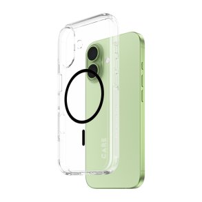PanzerGlass CARE by Flagship Case Transparent Urban Explorer m. Sort MagSafe iPhone 17
