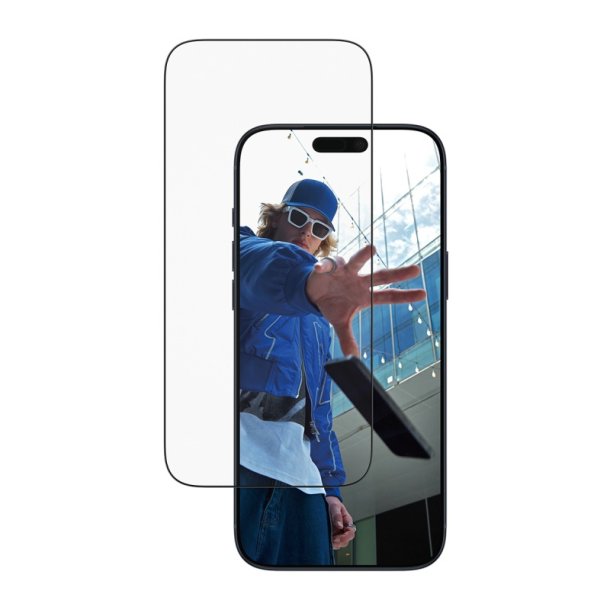PanzerGlass Skrmbeskyttelse iPhone 17 Pro Max | Ultra-Wide Fit m. EasyAligner