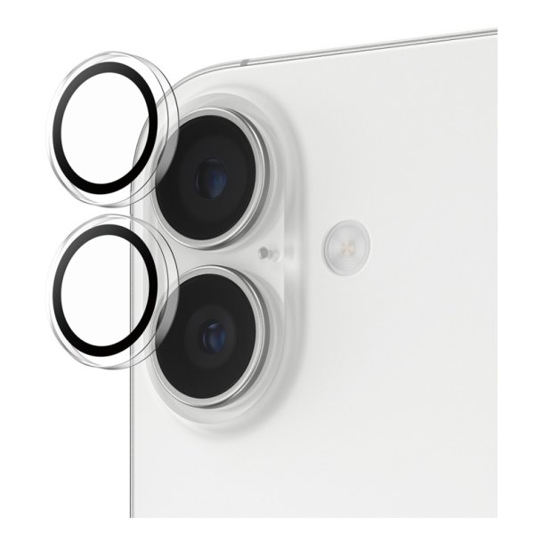 PanzerGlass Hoops Kameralinsebeskytter Transparent iPhone 17 | iPhone 16 | 16 Plus