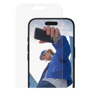 PanzerGlass Sk�rmbeskyttelse iPhone 17 | iPhone 16 Pro | Classic Fit m. EasyAligner
