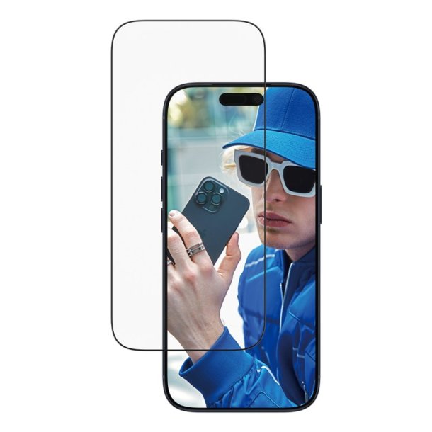 PanzerGlass Skrmbeskyttelse iPhone 17 Pro | Ultra-Wide Fit m. EasyAligner