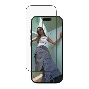 PanzerGlass SAFE. Screen Protector w. black Frame iPhone 17 Pro Ultra-Wide Fit