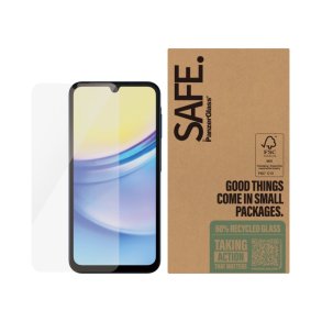 PanzerGlass SAFE by Sk�rmbeskyttelse Samsung Galaxy A16 | A16 5G | Ultra-Wide Fit
