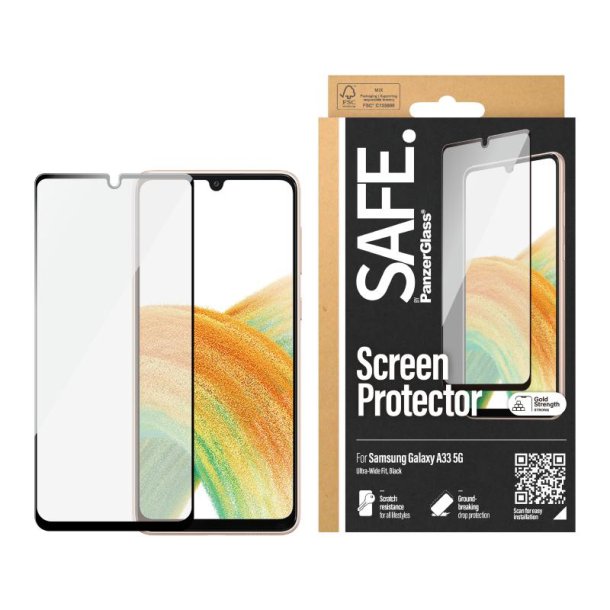 PanzerGlass SAFE by Skrmbeskyttelse Samsung Galaxy A33 5G