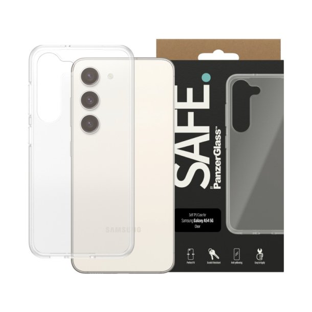 PanzerGlass SAFE by Case Samsung Galaxy S23 | Transparent