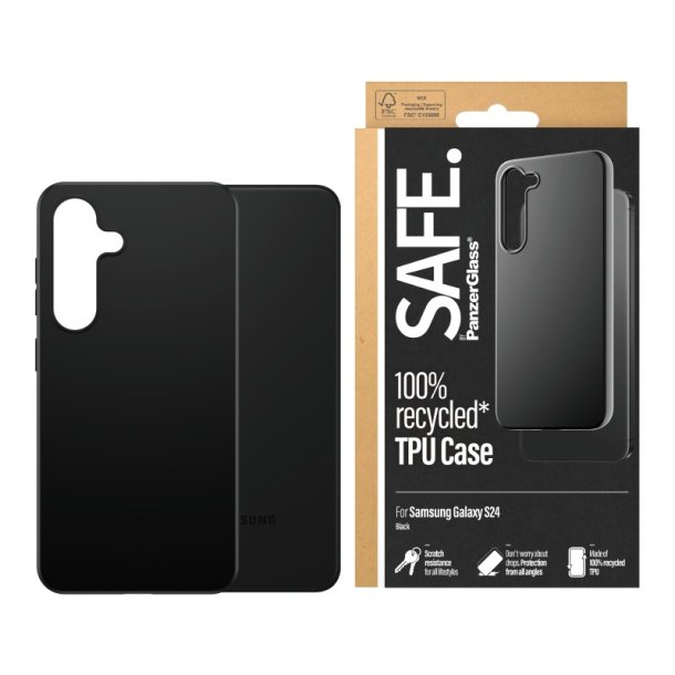 PanzerGlass SAFE by TPU Case Samsung Galaxy S24 | Sort
