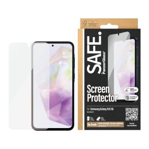 PanzerGlass SAFE by Sk�rmbeskyttelse Samsung Galaxy A35 5G | Ultra-Wide Fit