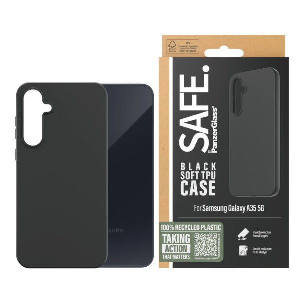 PanzerGlass SAFE by TPU Case Samsung Galaxy A35 5G | Sort