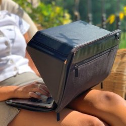 Philbert Solskrm &amp; Privacy - Sleeve/Bag - hamp - MacBook 13'' - Sort