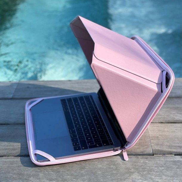 Philbert Solskrm &amp; Privacy - Sleeve/Bag - hamp - MacBook 15-16'' - Pink