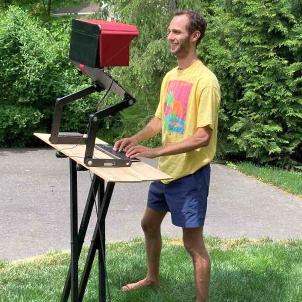 Philbert Solskrm &amp; Privacy - LUX Hood Stand - Universal - 12-14'' - Rd