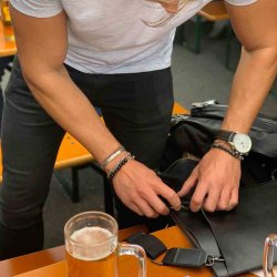 Philbert Ultra Slim Sleeve - m/skulderstrop - MacBook 15'' - Sort