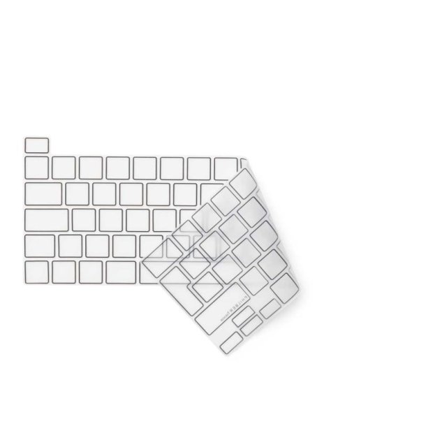 Philbert Keyboard Cover/tastatur beskyttelse - MacBook Pro 13-16'' - klar/Sort - EU