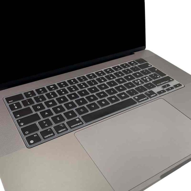Philbert Keyboard Cover/tastatur beskyttelse - MacBook Pro 14-16'' 2021/Air 13,6 2022 - Sort/Nordic