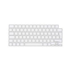 Philbert Keyboard Cover/tastatur beskyttelse - MacBook Pro 14-16'' 2021/Air 13,6" 2022 - klar/Sort