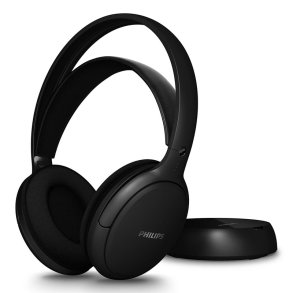 Philips - SHC5200M2/12 - Headset - Head-band - TV - Binaural - Black - Volume +, Volume -