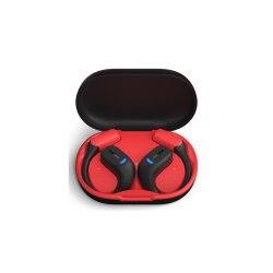 Philips - TAA6709BK/00 - Headset - Ear-hook - Sports - Binaural - Black, Red - Touch
