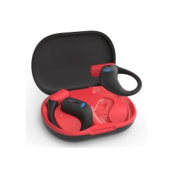 Philips - TAA6709BK/00 - Headset - Ear-hook - Sports - Binaural - Black, Red - Touch