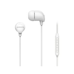 Philips - TAE2146WT/00 - Headset - In-ear - Calls/Music - Binaural - White - Answer/end call, Play/Pause