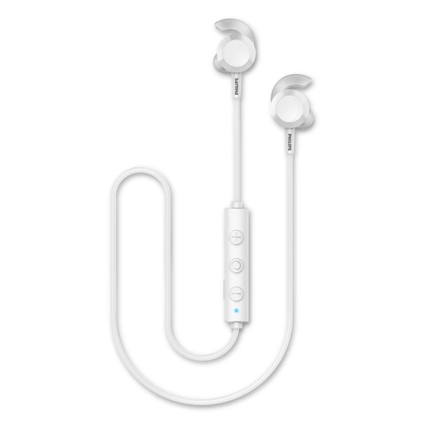 Philips - TAE4205WT/00 - Headset - In-ear - Calls/Music - Binaural - White - Button