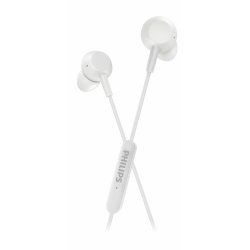 Philips - TAE5008WT/00 - Headset - In-ear - Calls/Music - Binaural - White - Play/Pause, Volume +, Volume -