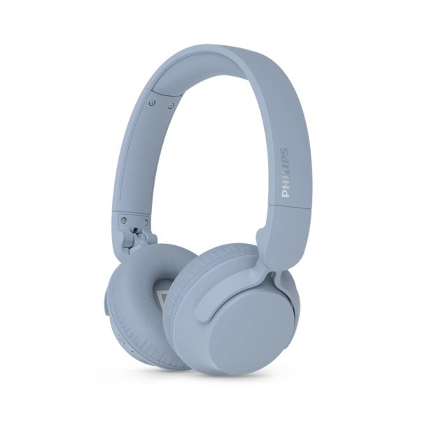 Philips - TAH4000LB/00 - Headset - Head-band - Calls/Music - Binaural - Light Blue - Voice assistant, Multi-key