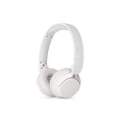 Philips - TAH4500WT/00 - Headset - Head-band - Calls/Music - Binaural - White - Button