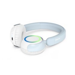 Philips - TAK4200B - Headset - Head-band - Calls/Music - Binaural - White, Blue - Button