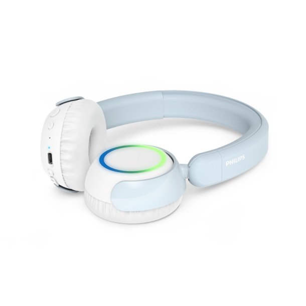 Philips - TAK4200B - Headset - Head-band - Calls/Music - Binaural - White, Blue - Button