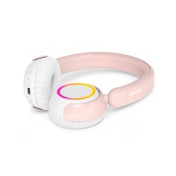 Philips - TAK4200 - Headset - Head-band - Calls/Music - Binaural - Pink, White - Button