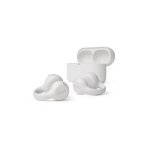 Philips - TAQ2000WT - Headset - Ear-clip-on, Open-ear - Calls/Music - Consumer - Binaural - White