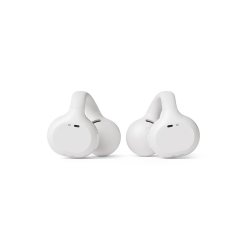 Philips - TAQ2000WT - Headset - Ear-clip-on, Open-ear - Calls/Music - Consumer - Binaural - White