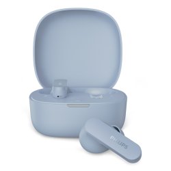 Philips - TAT2100 - Headset - In-ear - Calls/Music - Binaural - Light Blue - Touch