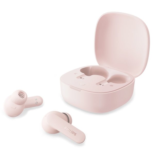 Philips - TAT2100 - Headset - In-ear - Calls/Music - Binaural - Pink - Touch