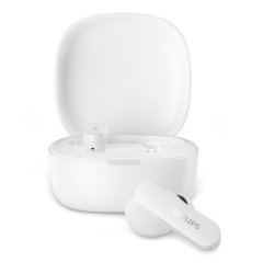 Philips - TAT2100 - Headset - In-ear - Calls/Music - Binaural - White - Touch