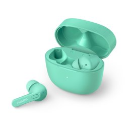 Philips - TAT2206GR/00 - Headset - In-ear - Calls/Music - Binaural - Turquoise - Answer/end call, Reject call