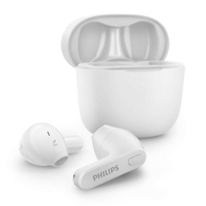 Philips - TAT2236WT - Headset - In-ear - Calls/Music - Binaural - White - Answer/end call, Play/Pause, Reject call