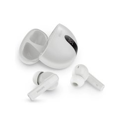 Philips - TAT2520WT/00 - Headset - In-ear - Calls/Music - Binaural - White - Touch