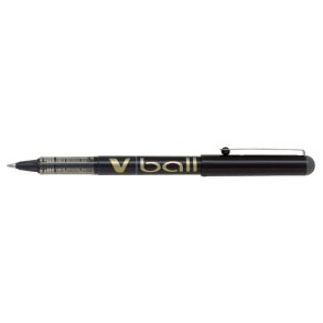 Pilot Ball-liner - med h�tte - V-Ball - 0,7 mm - sort