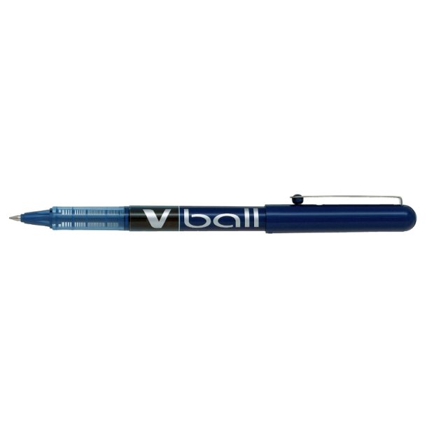 Pilot Ball-liner - med htte - V-Ball - 0,3 mm - bl