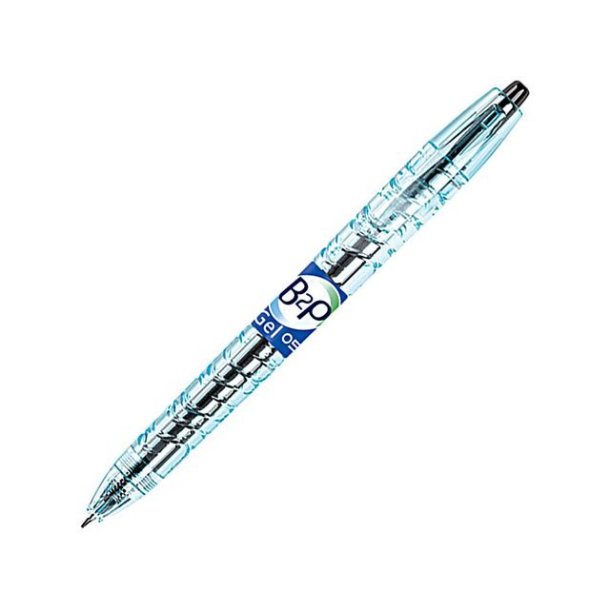 Pilot Gelpen - med klik - B2P - BeGreen - 0,5 mm - sort