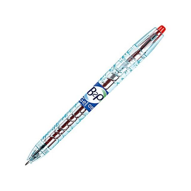 Pilot Gelpen - med klik - B2P - BeGreen - 0,5 mm - rd