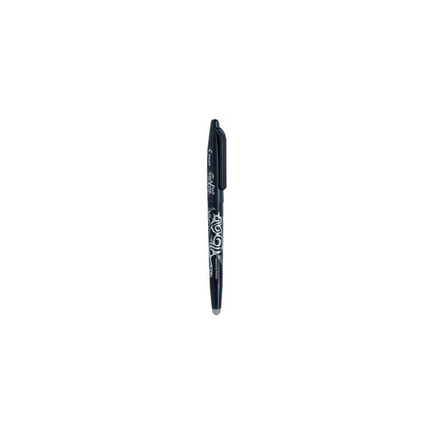 Pilot Frixion Ball - med htte - 0,7 mm - sort