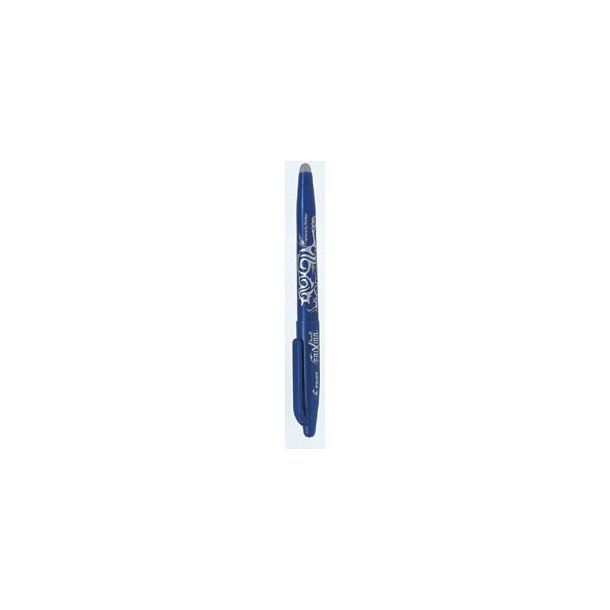 Pilot Frixion Ball - med htte - 0,7 mm - bl