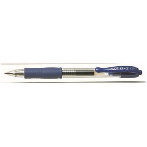 Pilot Gelpen - med klik - G-2 - 0,5 mm - bl�