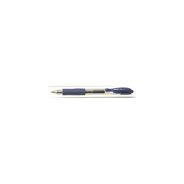 Pilot Gelpen - med klik - G-2 - 0,5 mm - bl