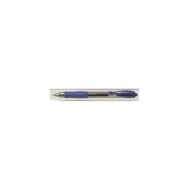 Pilot Gelpen - med klik - G-2 - 0,7 mm - bl